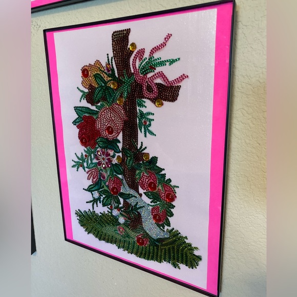 Finished Crystal Rhinestone Cross Diamond Painting - Picture 2 of 4